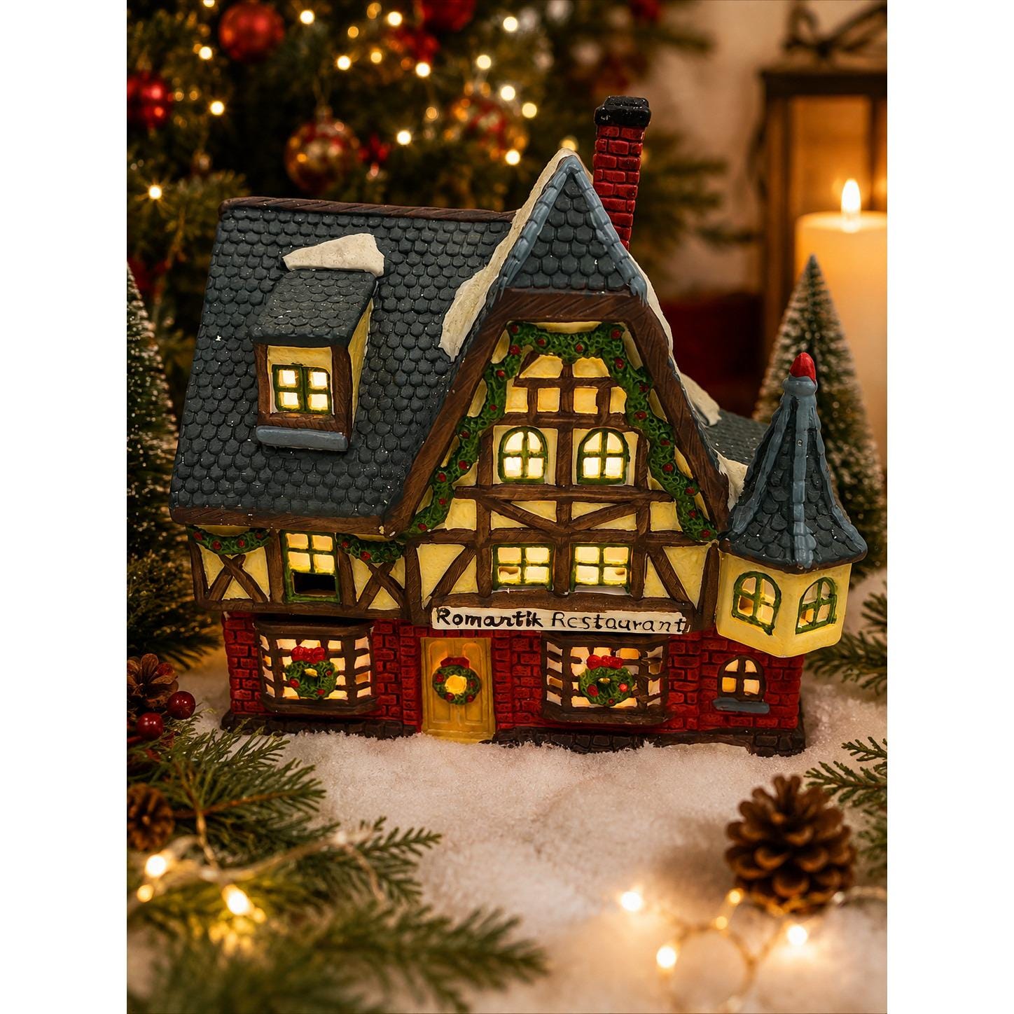 Dickens Porcelain Houses Village - Etsy