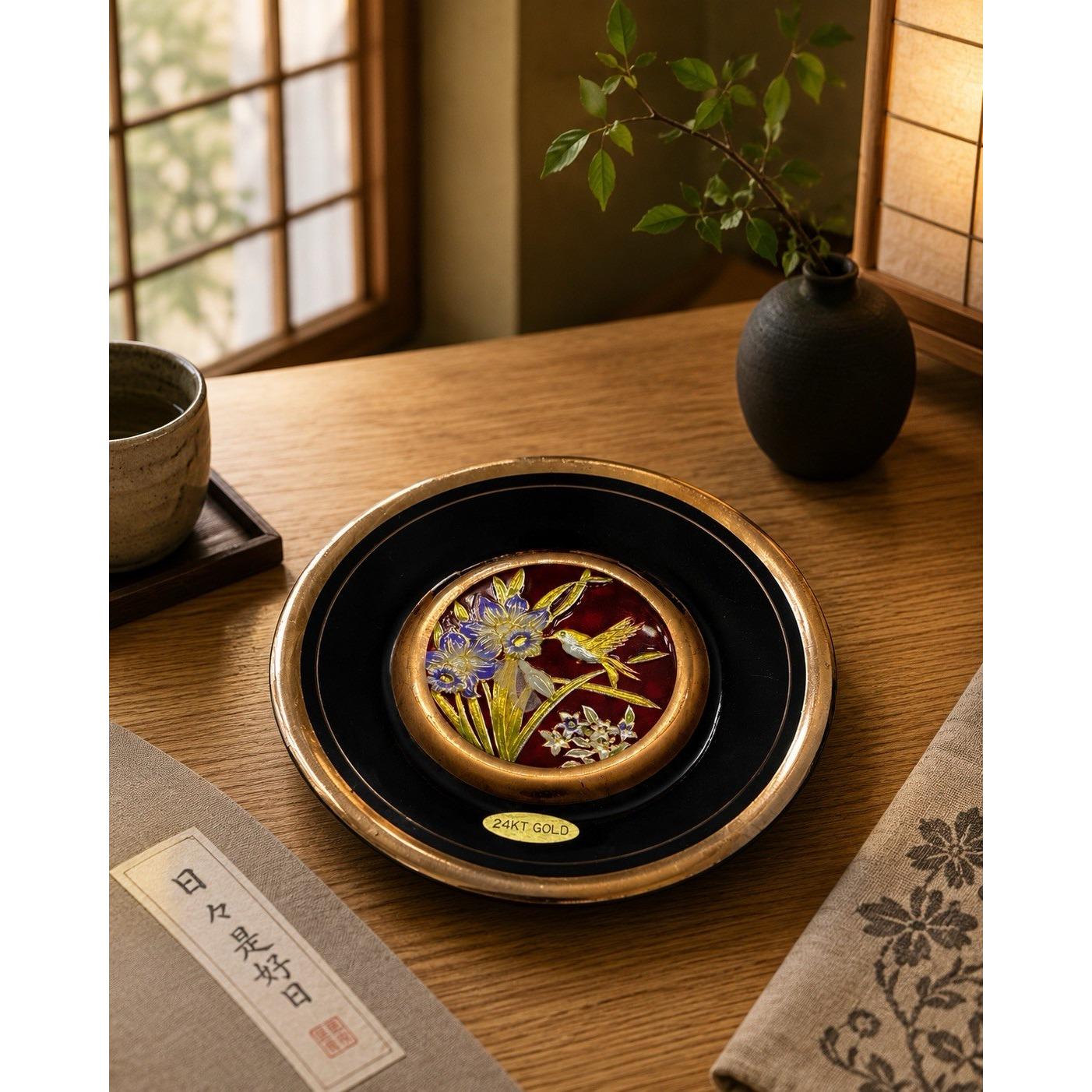24kt Japan Plate - Etsy