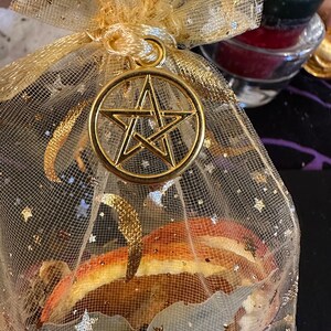 Cleansing Spell Bag Cleansing energy and mind, banishment, remove negativity image 6