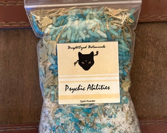 Psychic Abilities -Spell Powder- Foresight, Mental Clarity, Psychic Abilities, Dreams, Spirit Communication