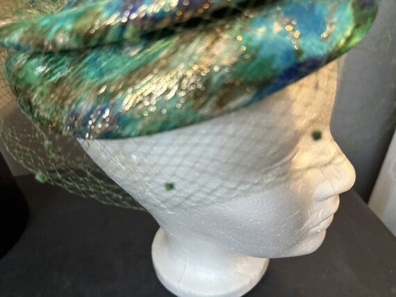 Vintage Pill box hat - image 6