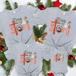 Chemise crèche de Noël True Story