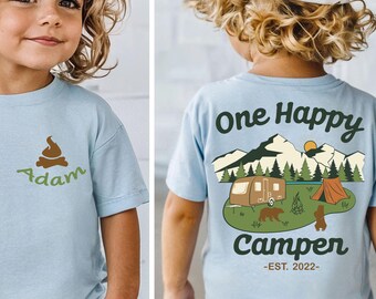 Happy Camper Shirt: Matching Family Camping Adventure Tees