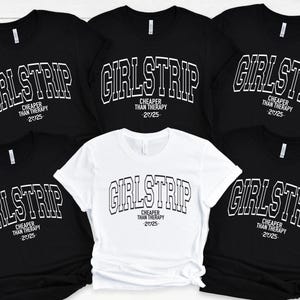 Girls Trip Shirt: Cheaper Than Therapy, Matching Vacation Tee