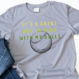 Funny Tennis Balls T-shirt: Tennis Lover Gift