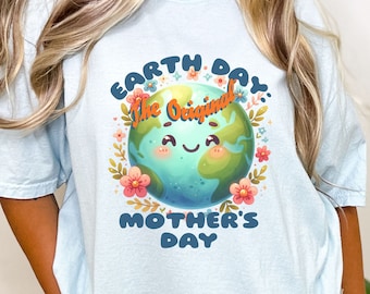 Happy Earth Day T-Shirt: Mother Earth Flower Shirt