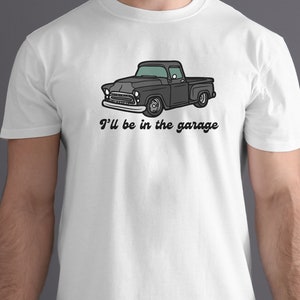Dad Shirt, Garage Shirt, Gift for Dad, Gift For Him, Father&#39;s Day Gift, Dad Tshirt, Classic Car Tshirt, Mechanic Shirt, Car Enthusiast Shirt