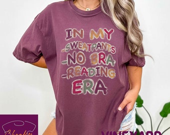 Reading Era Comfort Colors T-Shirt: Cozy Book Lover Tee