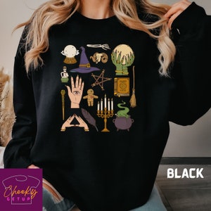 Witchcraft Sweatshirt, Witchy Sweatshirt, Salem shirt, Halloween Shirt, Fall Sweatshirt, Spiritual Sweatshirt, Spooky Season Sweatshirt.