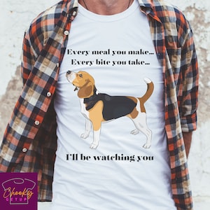 Funny Beagle shirt for the Dog Lover in the Family, Dog Lover Gift, Gift For Him, Gift For Her, Cute Dog Shirt Beagle Lover Shirt
