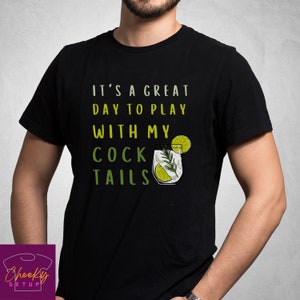Funny Cocktails Shirt, Funny Bartender Shirt, Gift for The Mixologist, Bachelor Shirt, Gift for Him, Bartender Gift, Whiskey Lover Gift.