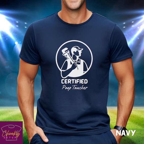 Funny Plumber T-Shirt, Gag Gift for Him