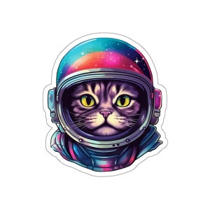 Galaxy Cat Sticker