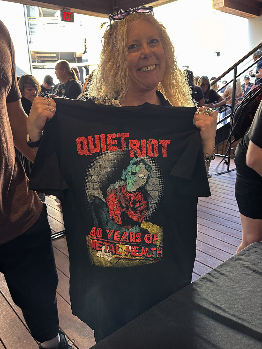 Quiet riot t shirt clearance