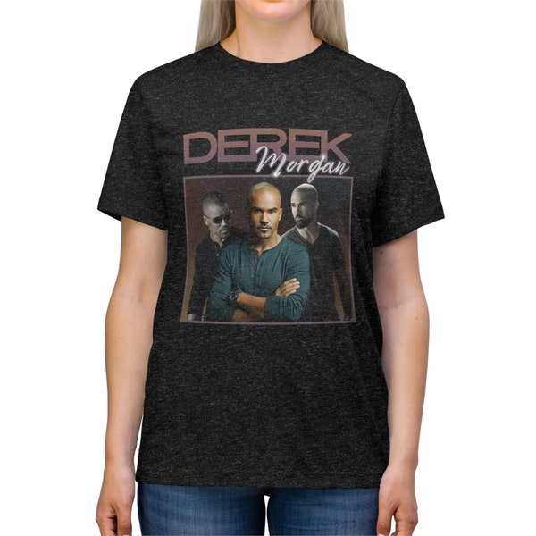 Derek Morgan Fan Shirt | Exclusive Photos Collection | Criminal Minds Merch