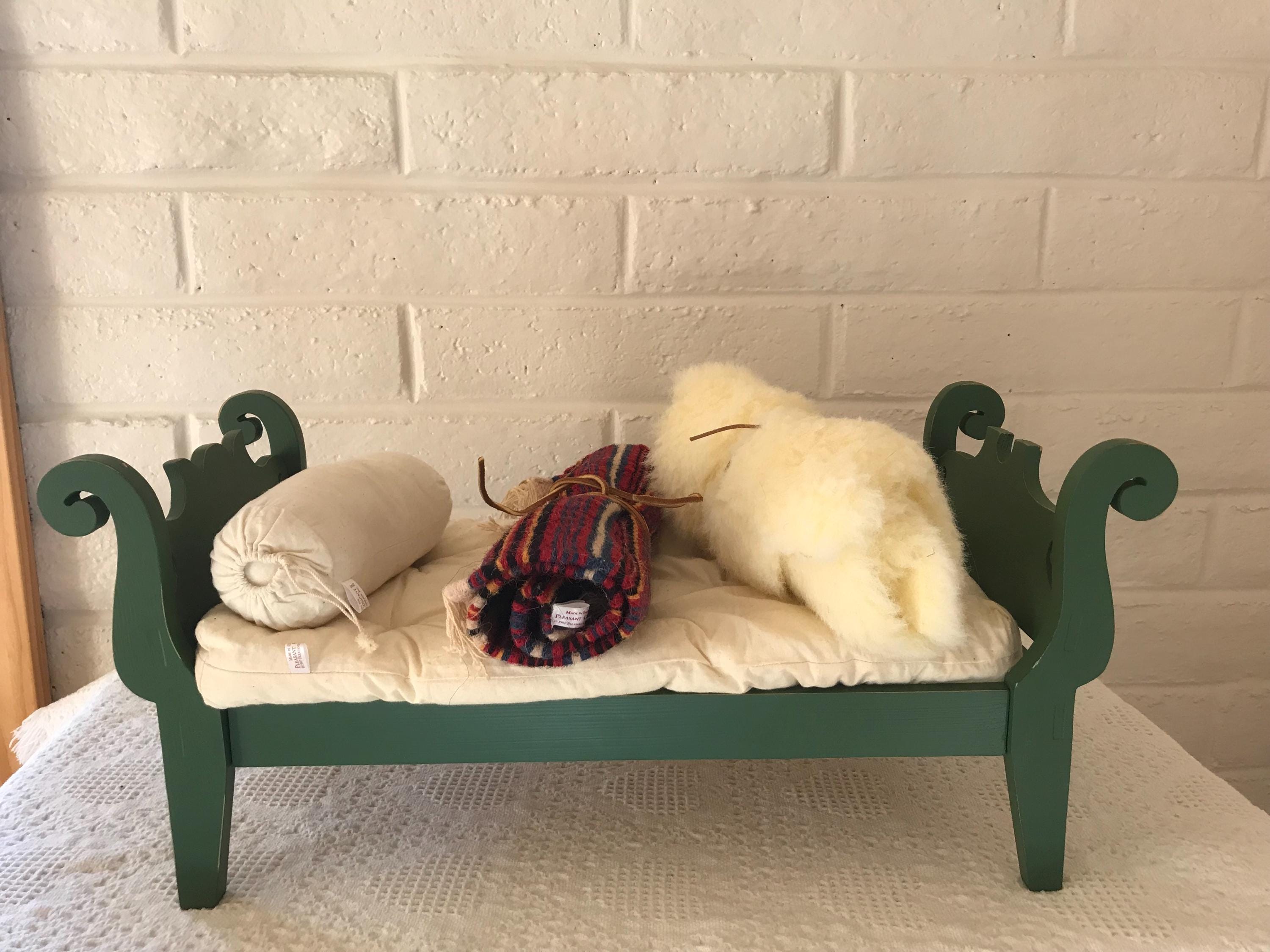 Vintage American Girl Sleigh Bed for Josefina Montoya Doll With