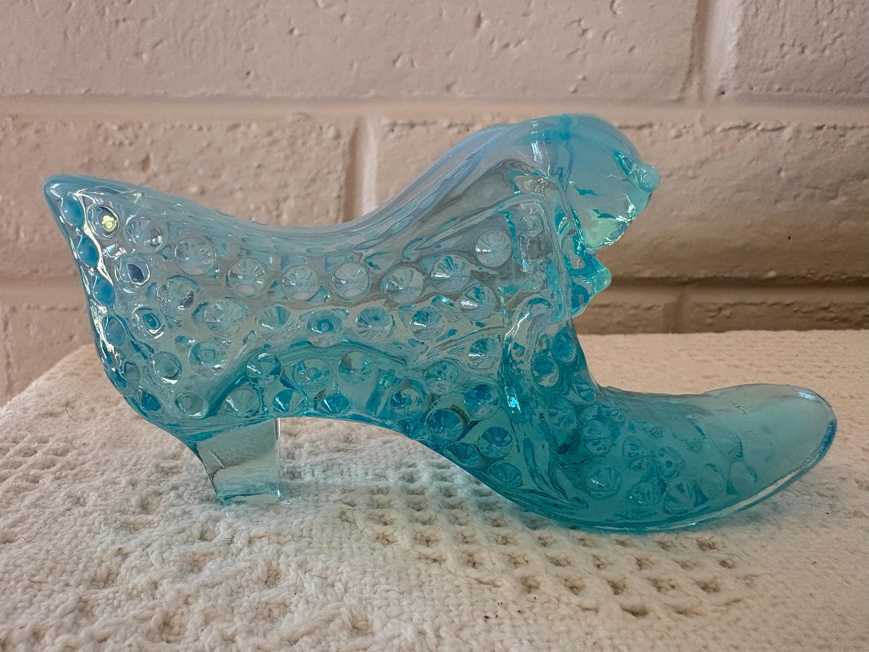 Glass Jaguar Figurine - Etsy