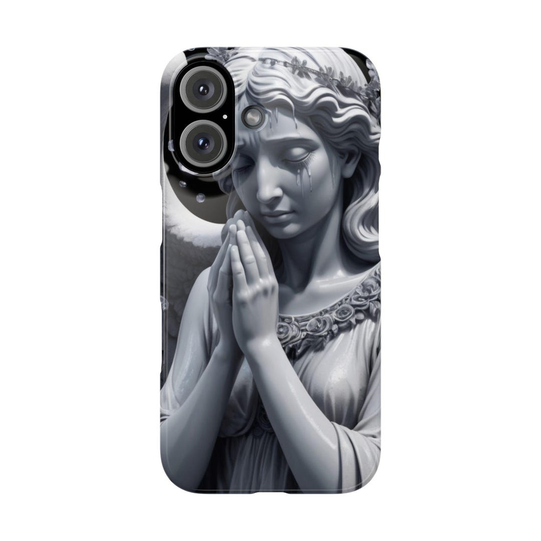 Weeping Angel iPhone Case: Spiritual Art Phone Cover - Etsy