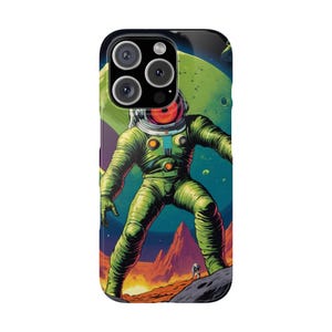 Galactic Space Monster iPhone Case: Slim Sci-Fi Design