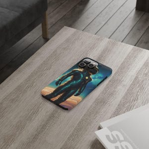 Astronaut Slim Phone Case: Cosmic Space Phone Cover