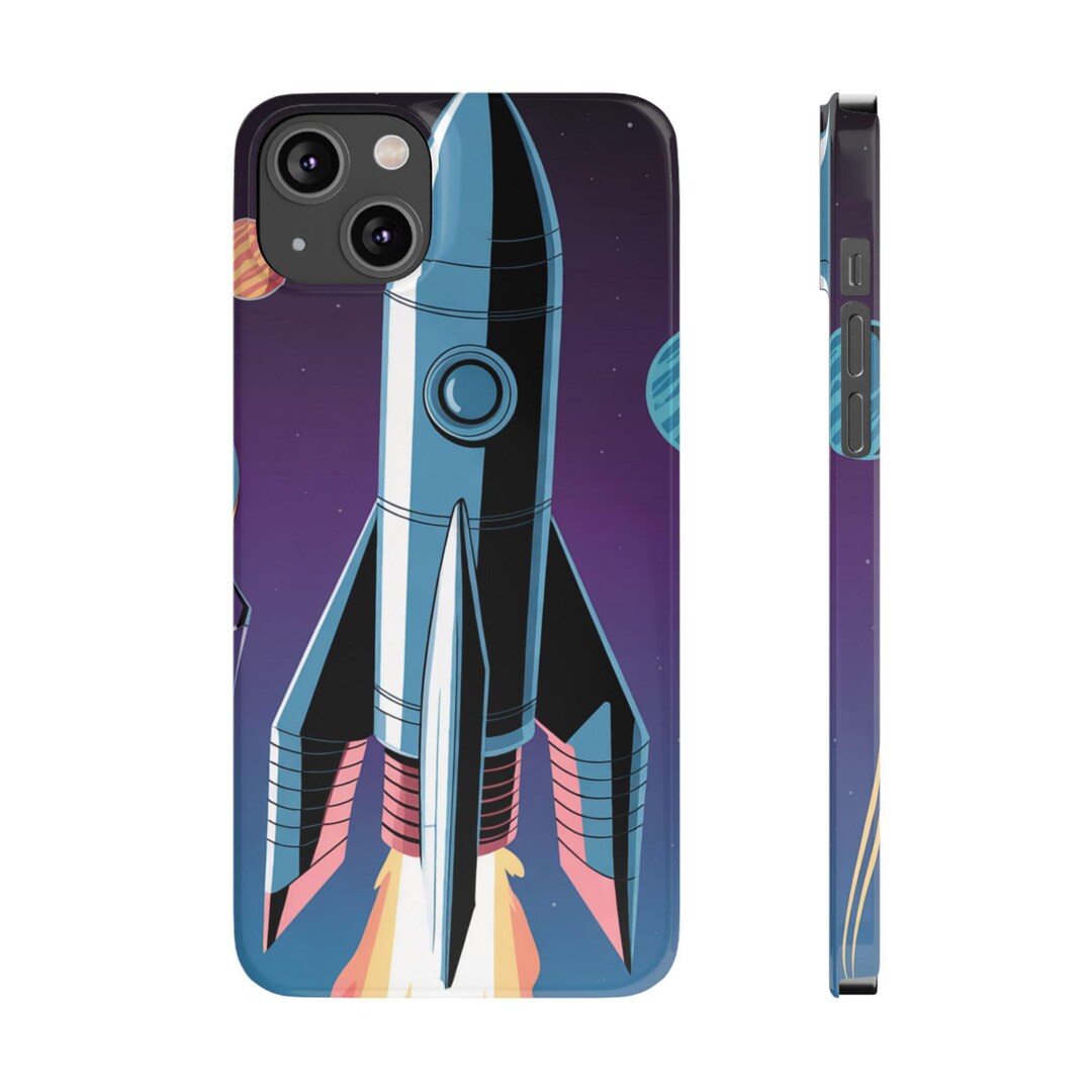 Rocket Case Rocket Launch Slim Phone Case: Space-themed Lexan Polycarbonate Cover ...