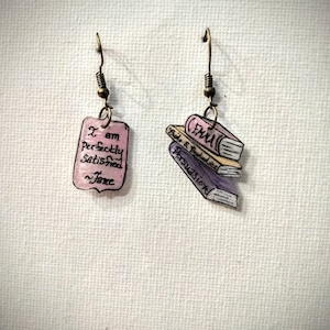 Jane Austen Earrings