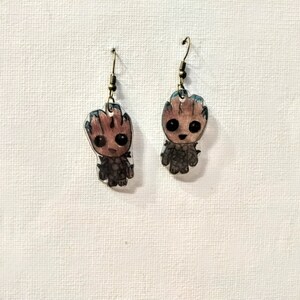 I Am Groot Earrings
