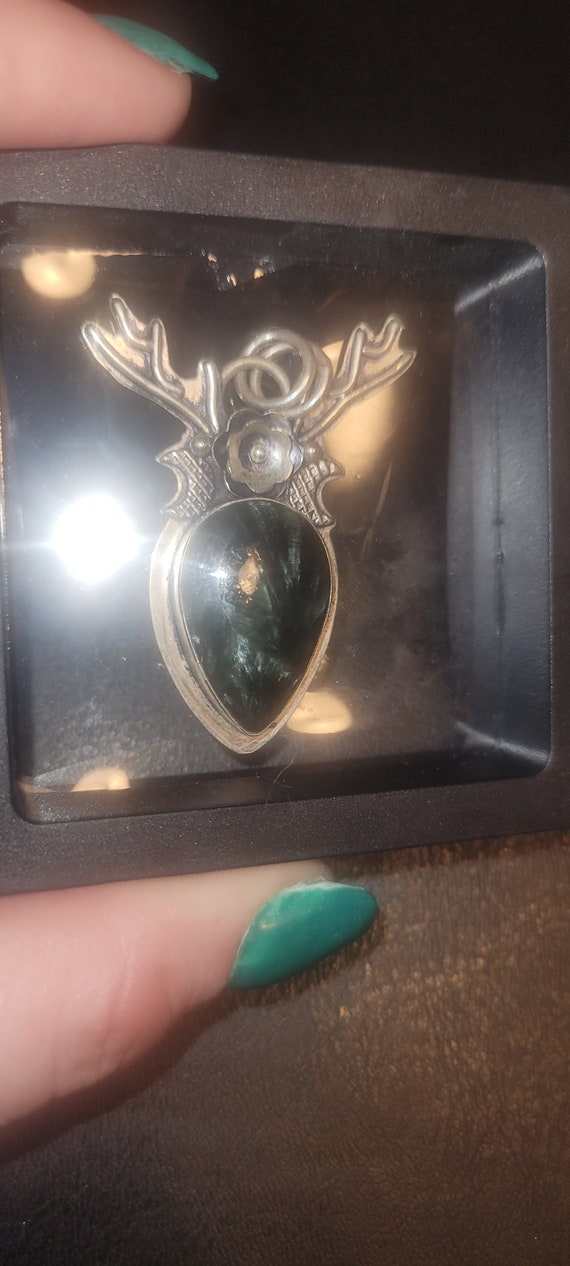 Rare Seraphinite pendant