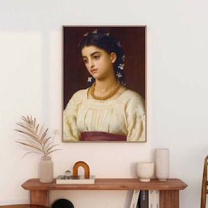 Catarina  Frederic Leighton Painting Print| Timeless Victorian Art| classic art decor| historical wall art| art lover gift