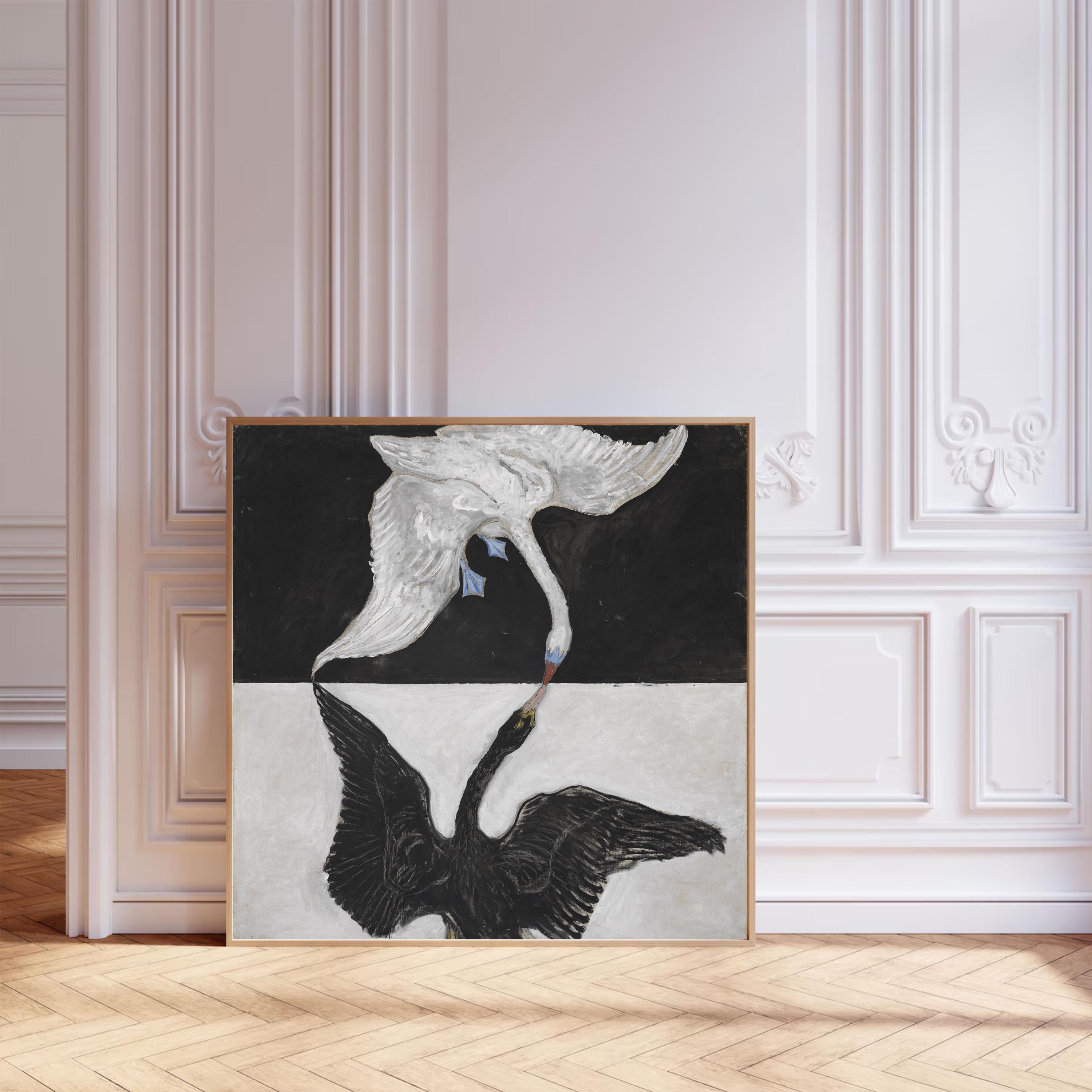 Group IX-SUW, the Swan, No. 1 (1915) by Hilma Af Klint Art Print