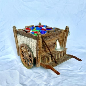 STL File-Gandalf&#39;s Wagon Deckbox (not physical deckbox)