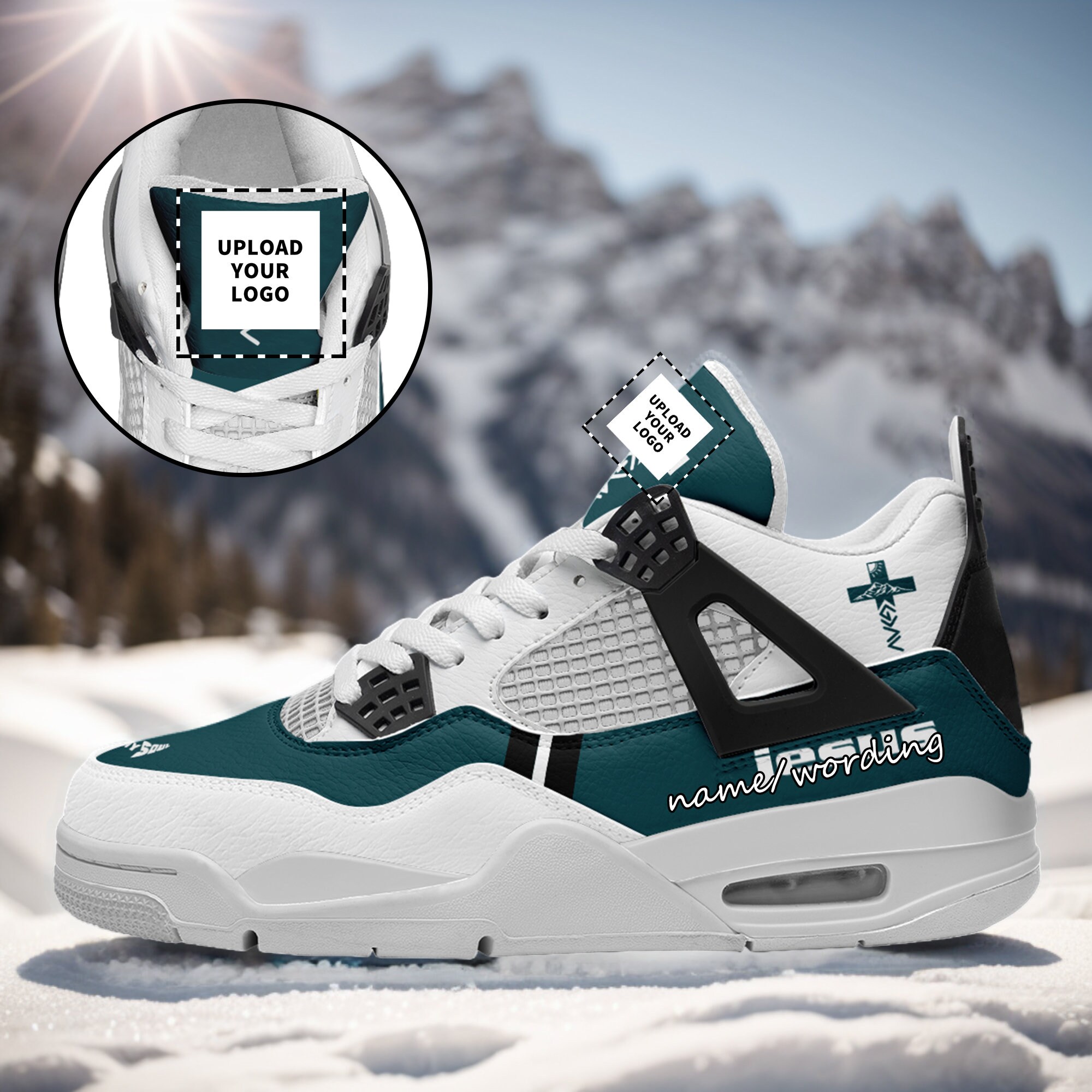 custom jesus shoes