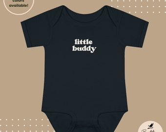 Little Buddy baby onesie | Little Buddy infant | Buddy shirt | Daddy's Buddy | Son shirt | Baby Shower | Gender reveal | Pregnancy reveal