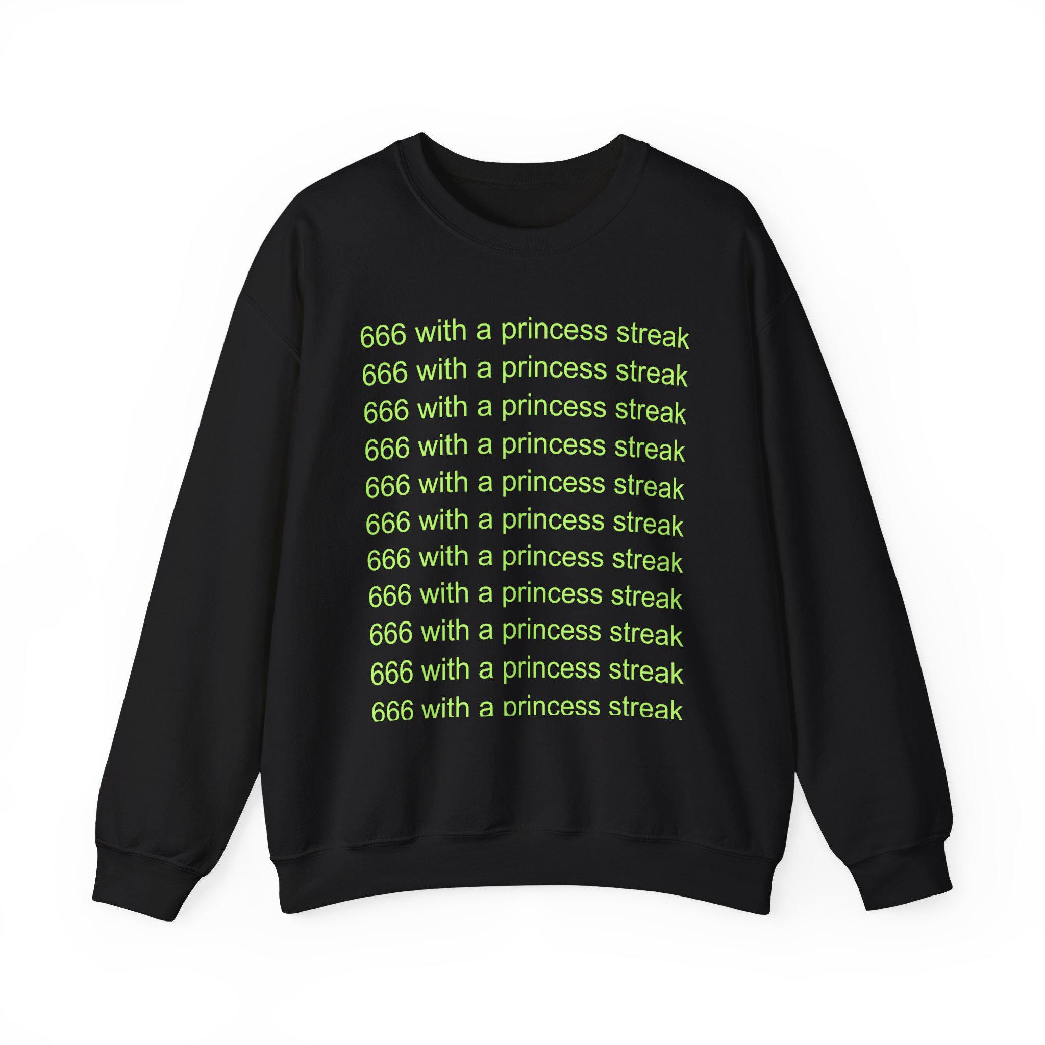 666 With a Princess Streak Unisex Heavy Blend™ Crewneck