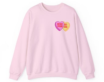 CUSTOMIZABLE Britney Spears & Diet Coke Unisex Heavy Blend™ Crewneck Sweatshirt