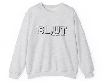 SL, UT x AG Collab Unisex Heavy Blend™ Crewneck Sweatshirt