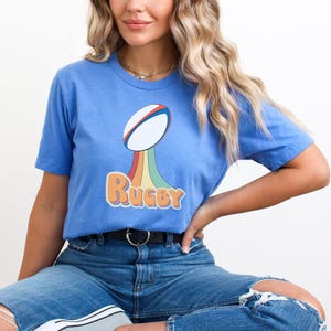 Retro Rugby Shirt | Rugby Player Gift | Girls Rugby Gifts | Women&#39;s Rugby Gifts | Gainesville Florida | Rugby Football | Rugby Sports Team