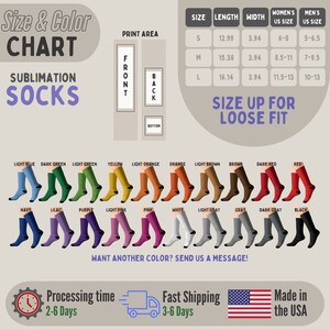 Chaussettes blanches unisexes sublimation logo Hogs Logo du club de rugby des Gainesville Hogs Paire de chaussettes graphiques Team Cadeau pour les joueurs Butin social image 4