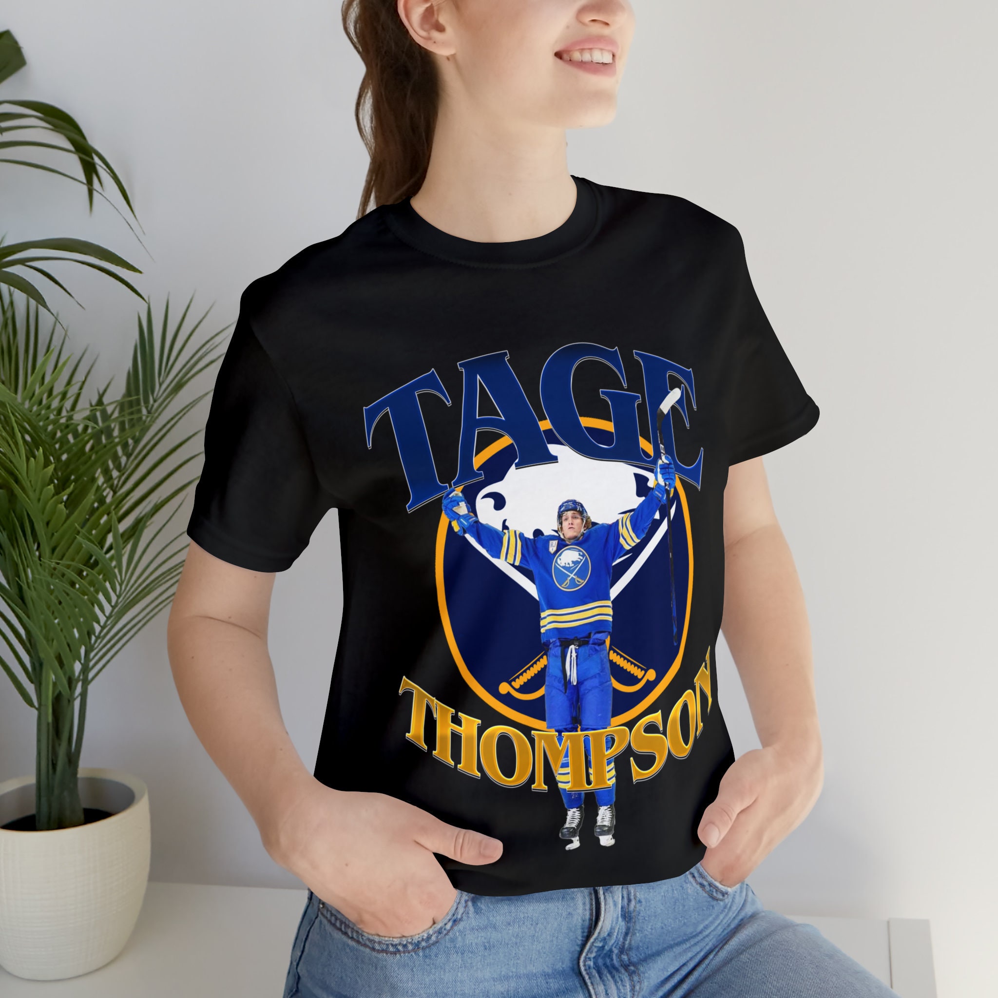 Tage Thompson Backer T-Shirt - Navy - Tshirtsedge