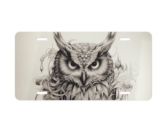 Placa de tocador de búho