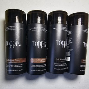 Toppik Dark Brown Black Medium Brown Grey Light Blonde Medium Blonde 27.5g Toppik Hair Building & Thickening Fiber immagine 2