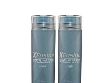 1/2 XFusion Keratin Hair Fiber Fiber 28g Negro Marrón oscuro Marrón medio Marrón claro Envío rápido