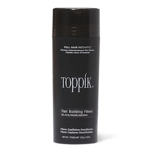 Toppik Dark Brown Black Medium Brown Grey Light Blonde Medium Blonde 27.5g Toppik Hair Building & Thickening Fiber Black