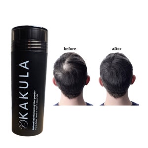 Kakula Keratin Hair Fiber Fiber 27.5g Black Dark Brown Medium Brown Light Brown Fast Shipping