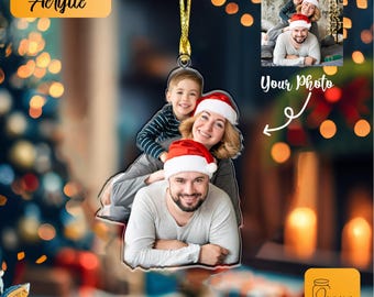 Custom Photo Christmas Ornament: Personalized Ornament