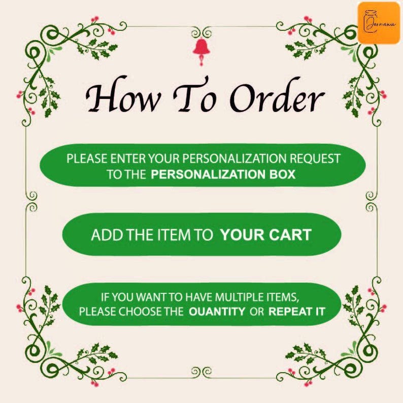 Custom Letter Name Acrylic Ornament, Custom Christmas Gift With Initial