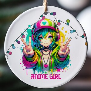 Ornement d&#39;anime, cadeau pour amoureux des dessins animés, conception d&#39;anime, art anime japonais, dessins animés filles et garçons