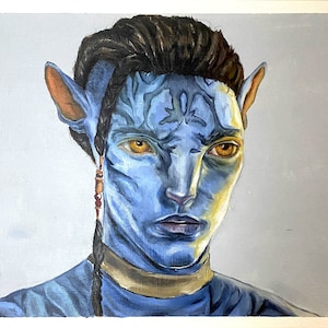 Avatar Lo&#39;ak oil painting
