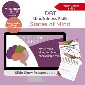 States of Mind DBT Skills Presentation with Worksheet