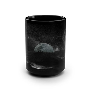 Black Mug, 15oz
